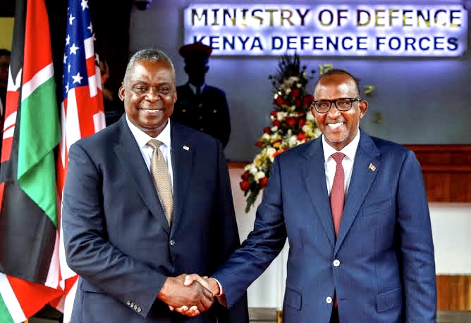 U.S, KENYA PEN DEFENSE DEAL AHEAD OF HAITI SECURITY MISSION