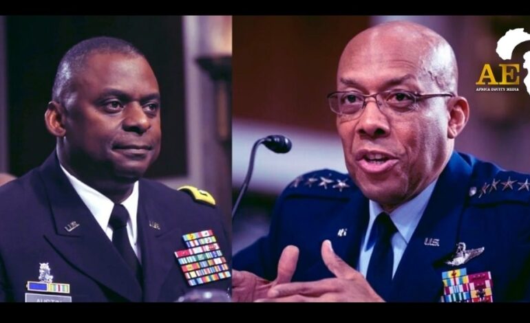  WORLD’S MOST POWERFUL MILITARY LED BY BLACK MEN