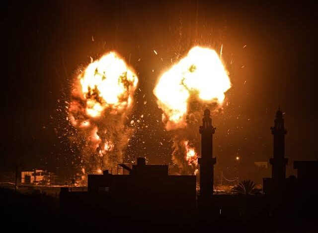 ISRAEL RENEWS AIRSTRIKES ON GAZA CAMP AMID UN WARNING OF ‘WAR CRIMES’