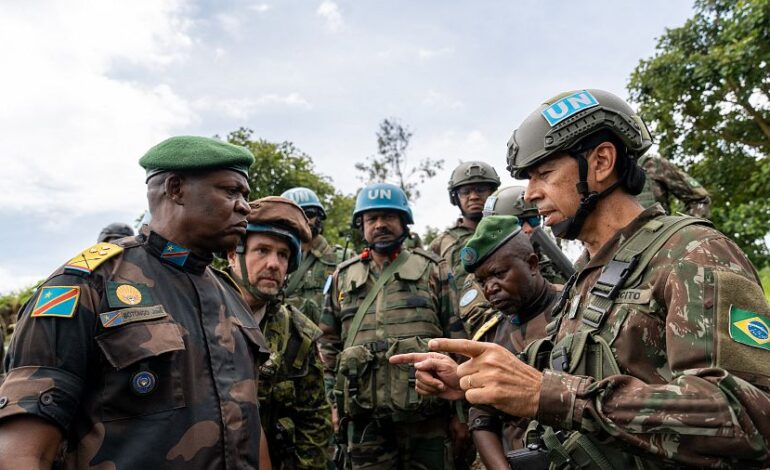 UN PEACEKEEPERS, DRC FORCES JOIN HANDS IN FIGHT AGAINST M23 REBELS