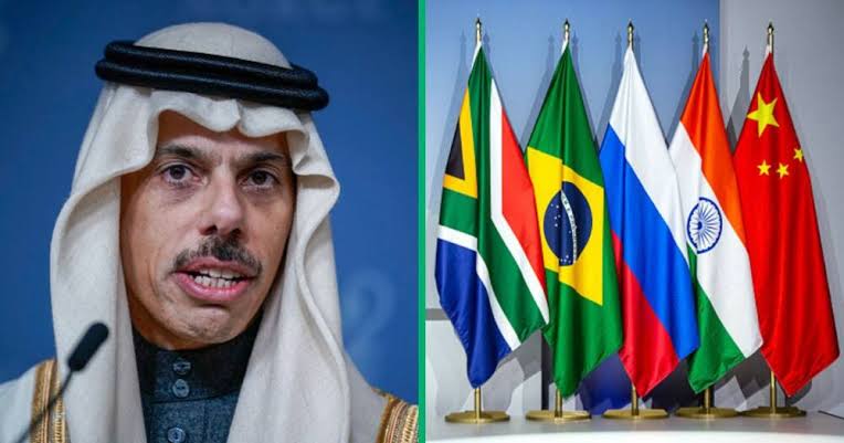 SAUDI ARABIA OFFICIALLY JOINS BRICS BLOC