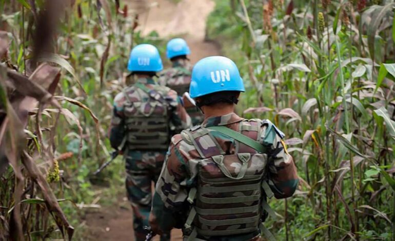  UN PEACEKEEPING MISSION BEGINS WITHDRAWAL FROM DR CONGO