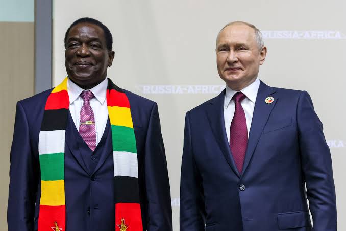 RUSSIA SENDS FERTILIZER, GRAIN AID TO ZIMBABWE 