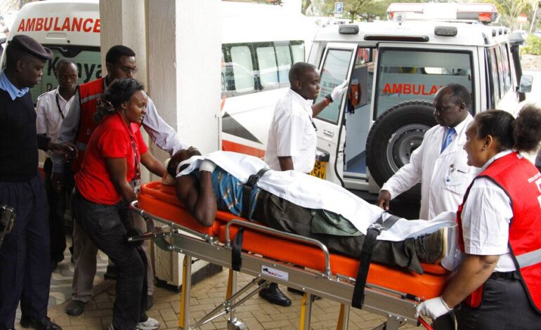 KENYAN DOCTORS HALT PROVISION OF EMERGENCY SERVICES