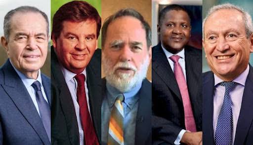 TOP 10 AFRICAN BILLIONAIRES ON FORBES’ 2024 GLOBAL WEALTH RANKING