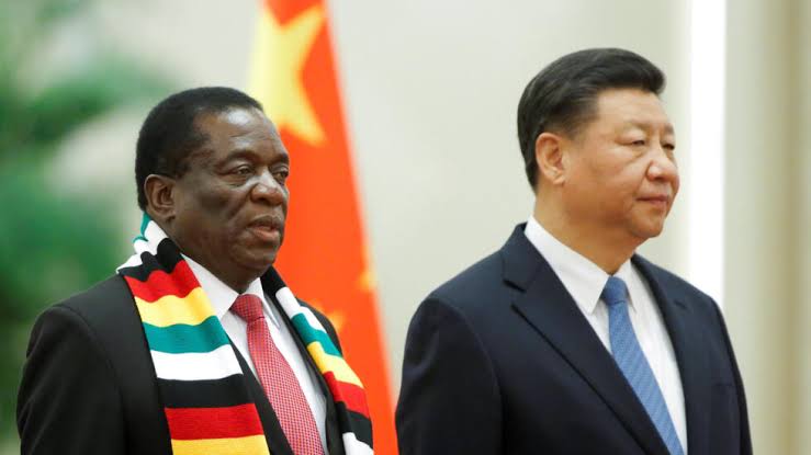  CHINA WRITES OFF INTEREST-FREE LOANS EXTENDED TO ZIMBABWE