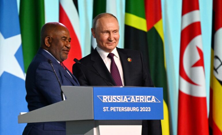RUSSIA PARTNERS WITH COMOROS TO ADDRESS AFRICAN CONFLICTS