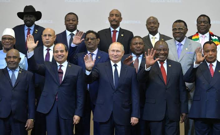 RUSSIA SEEKS TO EXPAND INFLUENCE IN AFRICA