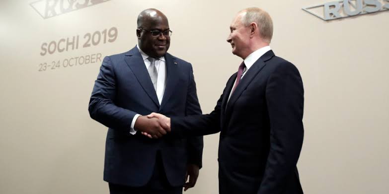 RUSSIA EYES STRONGER TIES WITH THE D.R CONGO