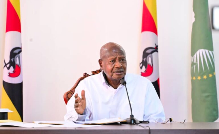  MUSEVENI CALLS ON UGANDAN YOUTH TO AVOID ANTI-CORRUPTION PROTESTS
